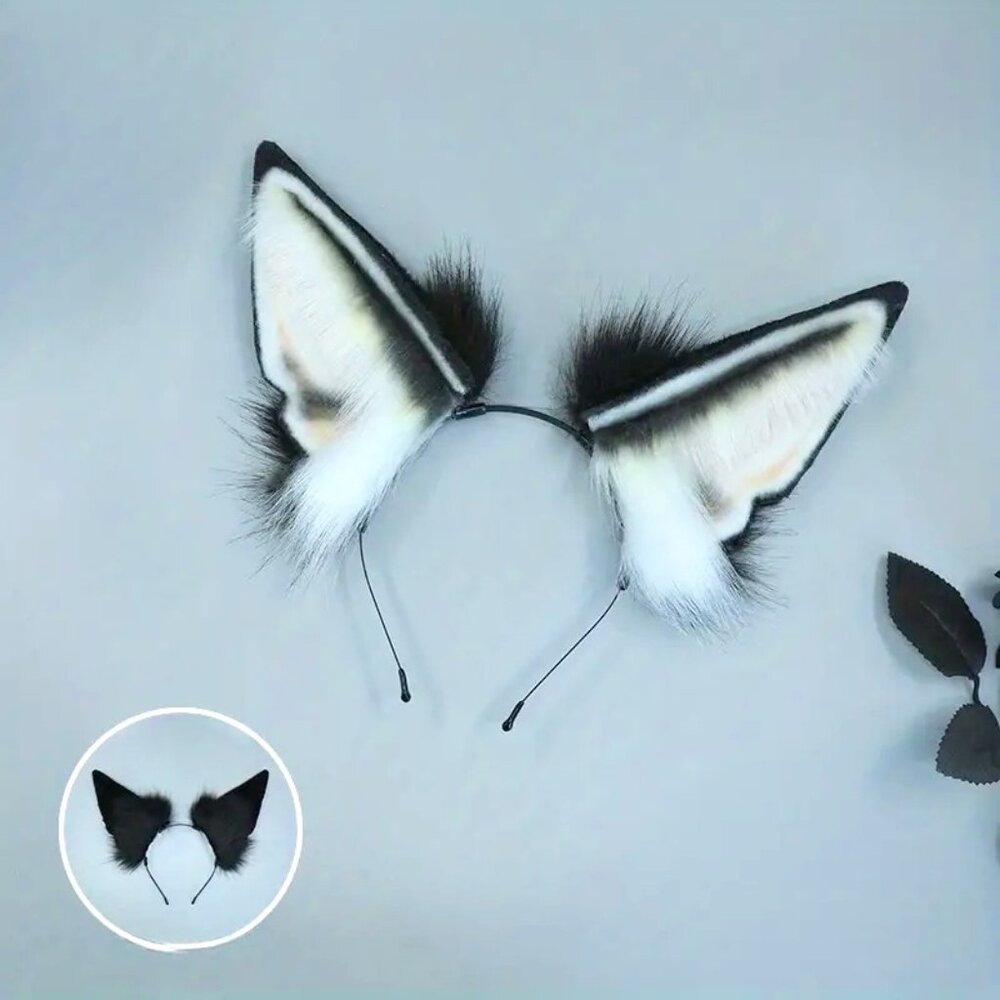 headband with wolf ears